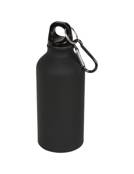 Borraccia sportiva Oregon opaca con moschettone da 400 ml