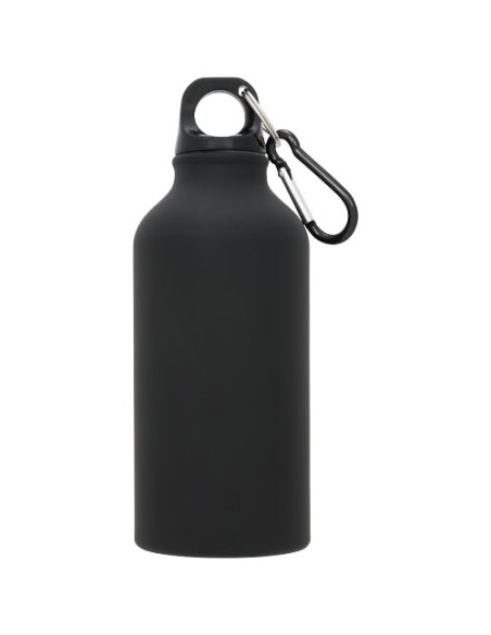 Borraccia sportiva Oregon opaca con moschettone da 400 ml