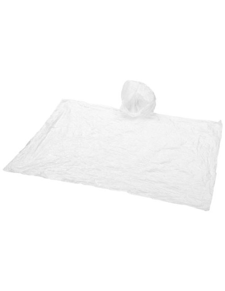 Poncho impermeabile Xina con custodia portachiavi a forma di palla