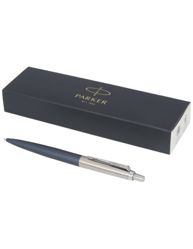 Parker penna a sfera opaca con finiture cromate Jotter XL (inchiostro blu)