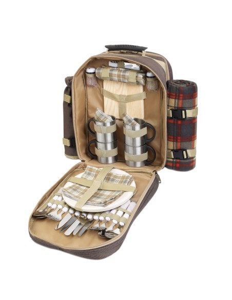 Zaino picnic per 4 persone