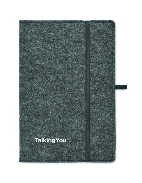 Notebook A5 feltro RPET