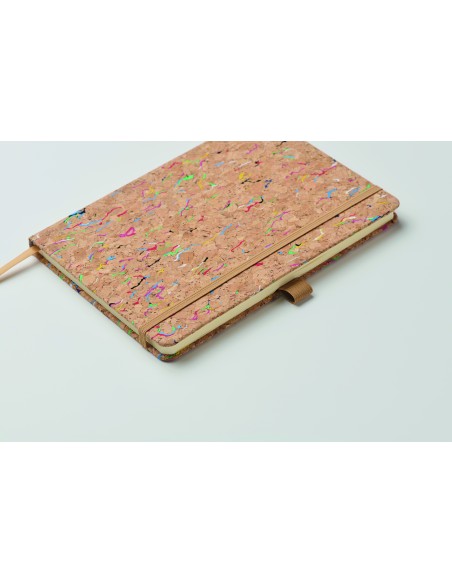 Notebook A5 in sughero colorato