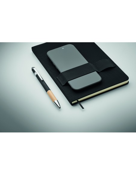 Notebook A5 RPET con penna
