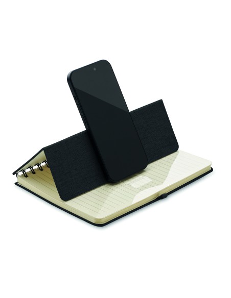 Notebook A5 con supporto per te