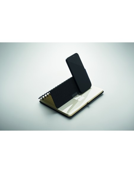 Notebook A5 con supporto per te