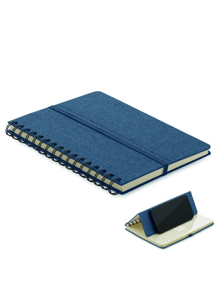 Notebook A5 con supporto per te