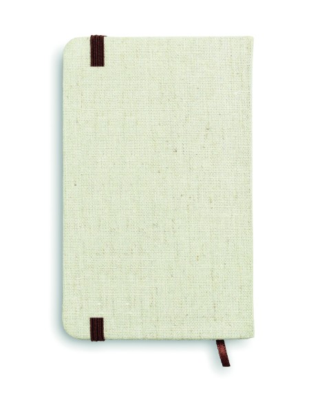 Notebook con cover in canvas