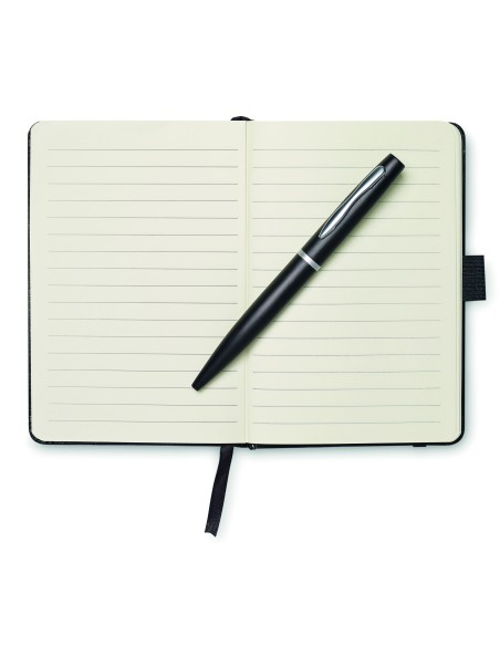 Blocco notes A6 con penna