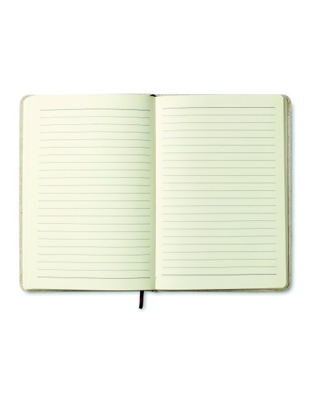 Notebook con cover in canvas