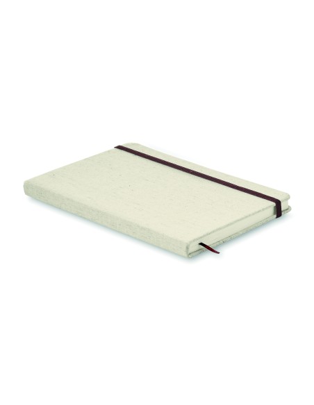 Notebook con cover in canvas