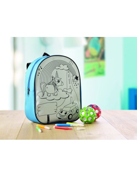 Zainetto con 5 pennarelli