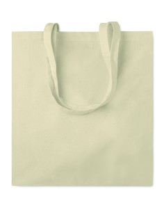 Shopper in cotone c/soffietto