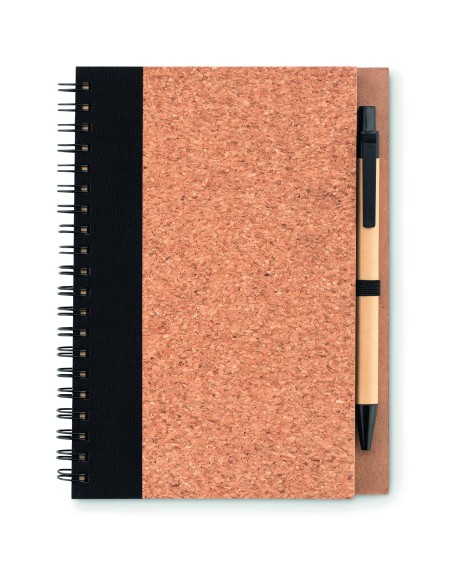 Notebook in sughero c/penna