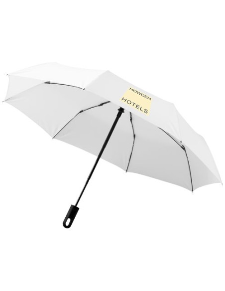 Ombrello pieghevole Trav da 21,5" con chiusura/apertura automatica