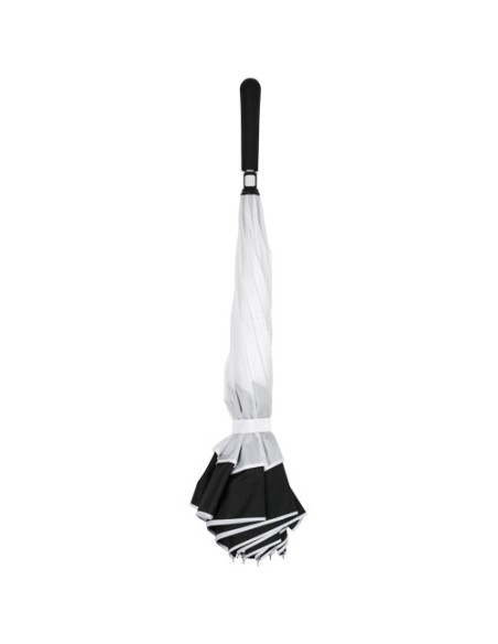 Ombrello inverso Yoon di 23" colorato, manico dritto