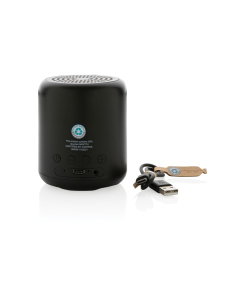 Speaker wireless 5W in plastica riciclata RCS