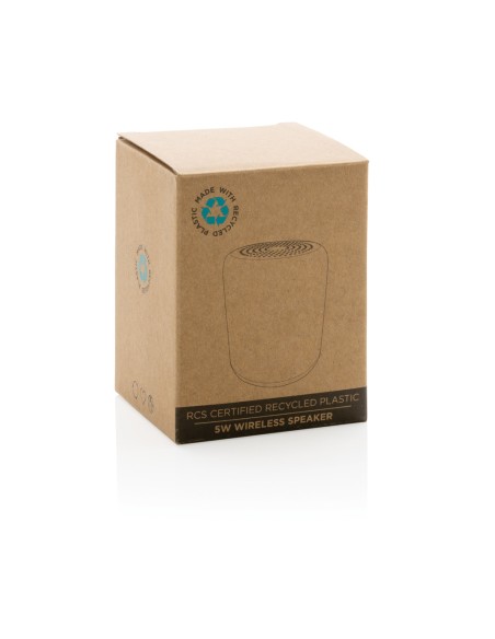 Speaker wireless 5W in plastica riciclata RCS