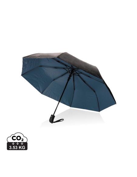 Mini ombrello bi color 21" rPET pongee 190T Impact AWARE™