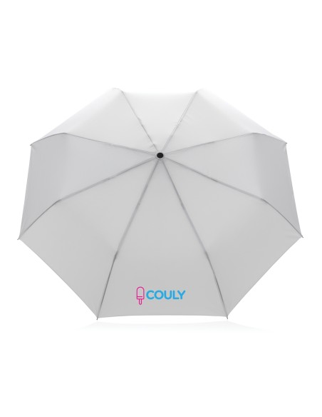 Mini ombrello bambù 20.5" rPET pongee 190T Impact AWARE™