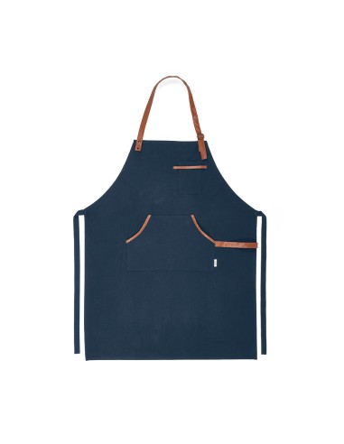 Grembiule Goya in cotone riciclato 300gsm con dettagli in rPU