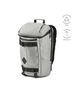 Zaino Paso 20L in rPET. Loops inferiori. Per laptop 17"