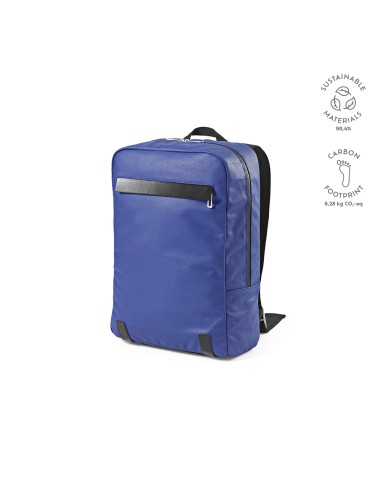 Zaino Vienna 23L in rCotton 340gsm e rPU. Per laptop 17"