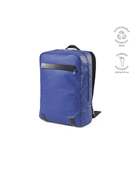 Zaino Vienna 23L in rCotton 340gsm e rPU. Per laptop 17"