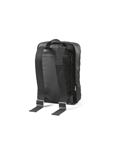 Zaino Vienna 23L in rCotton 340gsm e rPU. Per laptop 17"