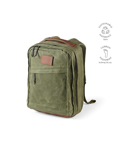 Zaino Cape Town 27L, cotone riciclato 230gsm, per laptop 17"