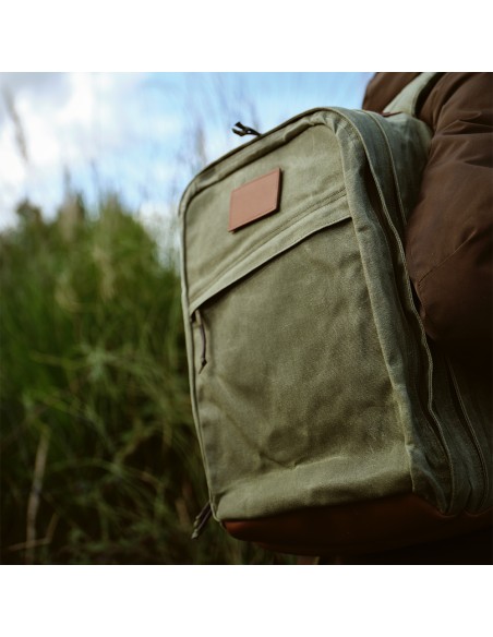 Zaino Cape Town 27L, cotone riciclato 230gsm, per laptop 17"