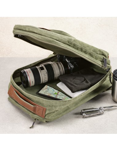 Zaino Cape Town 27L, cotone riciclato 230gsm, per laptop 17"