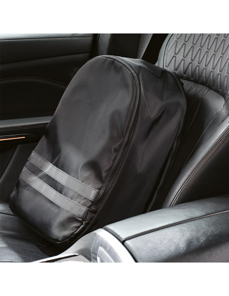 Zaino Sydney 18L rPET. Strisce riflettenti. Per laptop 17"