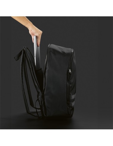 Zaino Sydney 18L rPET. Strisce riflettenti. Per laptop 17"
