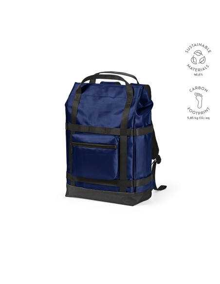 Zaino Wellington 21L in rPET. Chiusura magnetica. Laptop 17"