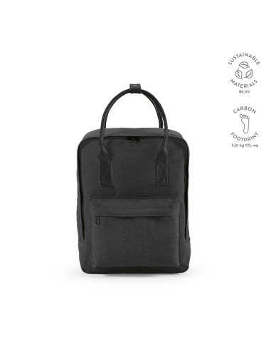 Zaino Stockholm 18L rCotton 450 gsm. Manici in rPET