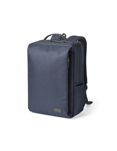 Zaino Oslo 20L in rPET. Zip impermeabili, per laptop 17"