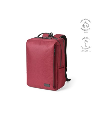 Zaino Oslo 20L in rPET. Zip impermeabili, per laptop 17"