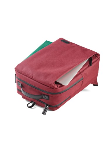 Zaino Oslo 20L in rPET. Zip impermeabili, per laptop 17"