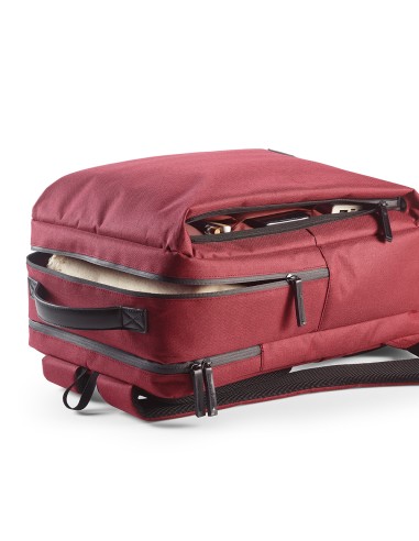 Zaino Oslo 20L in rPET. Zip impermeabili, per laptop 17"