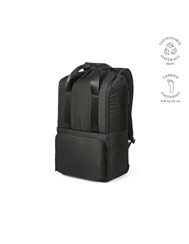 Zaino Bucharest 18L in rPET. Adatto per laptop 15,6"