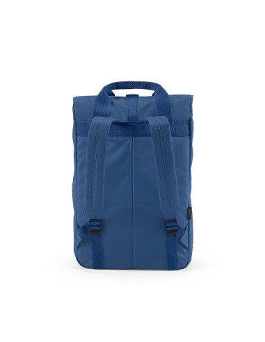 Zaino Warsaw 20L in rPET. Chiusura roll top con fibbia