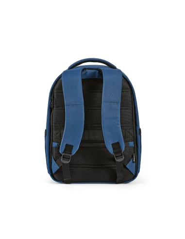 Zaino Budapest 16L in rPET. Tasca frontale. Per laptop 17"