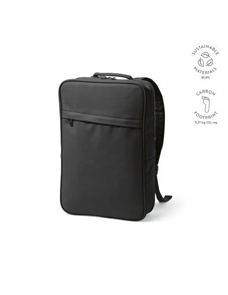Zaino Amsterdam 16L in rPU e rPET, per laptop 17"