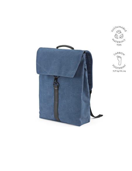 Zaino Prague 25L in cotone riciclato, per laptop 17"