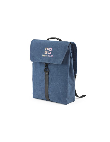 Zaino Prague 25L in cotone riciclato, per laptop 17"