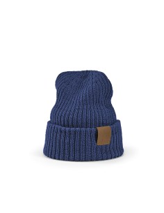 Cuffia Cobain in rPET e lana. Patch personalizzabile