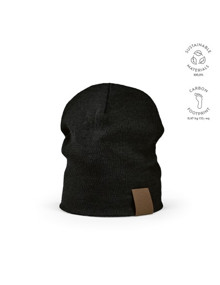 Cuffia Marley in rPET. Patch personalizzabile