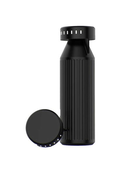 Borraccia Timeos in acciaio inox riciclato. Indiicatore LED