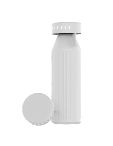 Borraccia Timeos in acciaio inox riciclato. Indiicatore LED